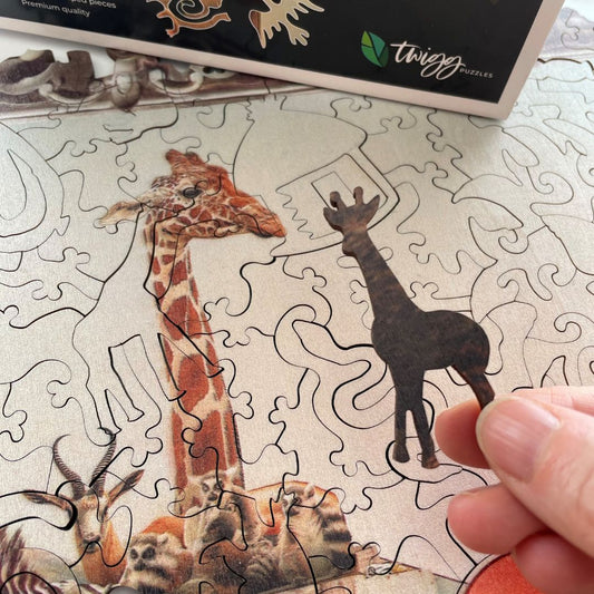 Wooden Jigsaw Puzzle - 450 pieces - Safari Dream
